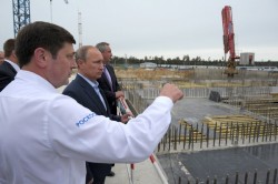 Путин посетил космодром «Восточный» Путин посетил космодром «Восточный»